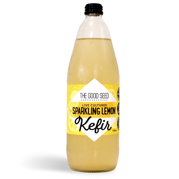 The Good Seed Dairy-Free Kefir Lemon 12x750ml