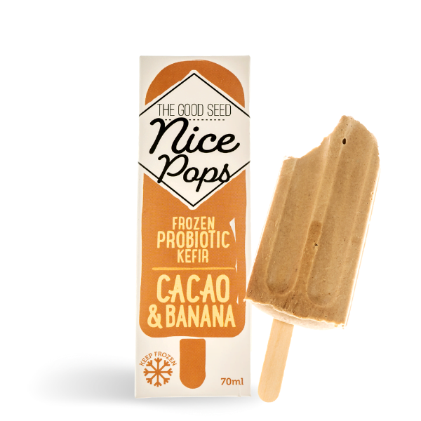 probiotic Ice Pops - Cacao Banana