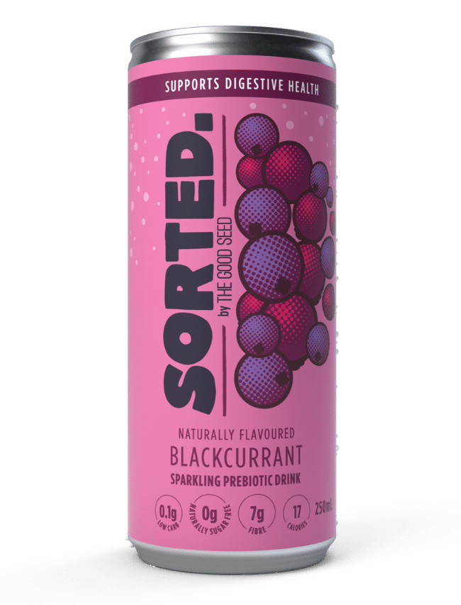 SORTED. Blackcurrant Healthy Soft Drink